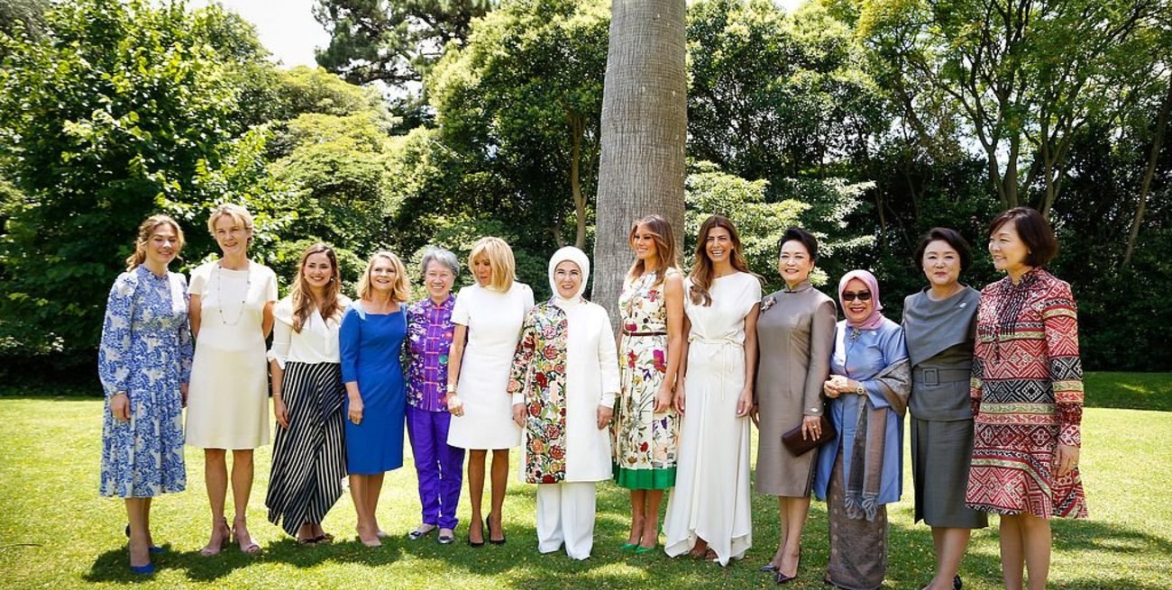 Juliana Awada recibió a las acompañantes de los líderes del G20 en Villa Ocampo