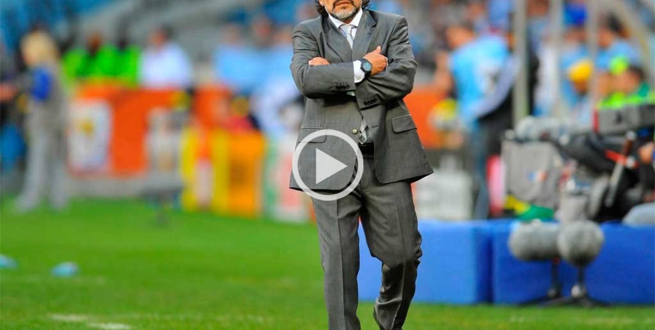Fuerte mensaje de Maradona tras la derrota de Argentina