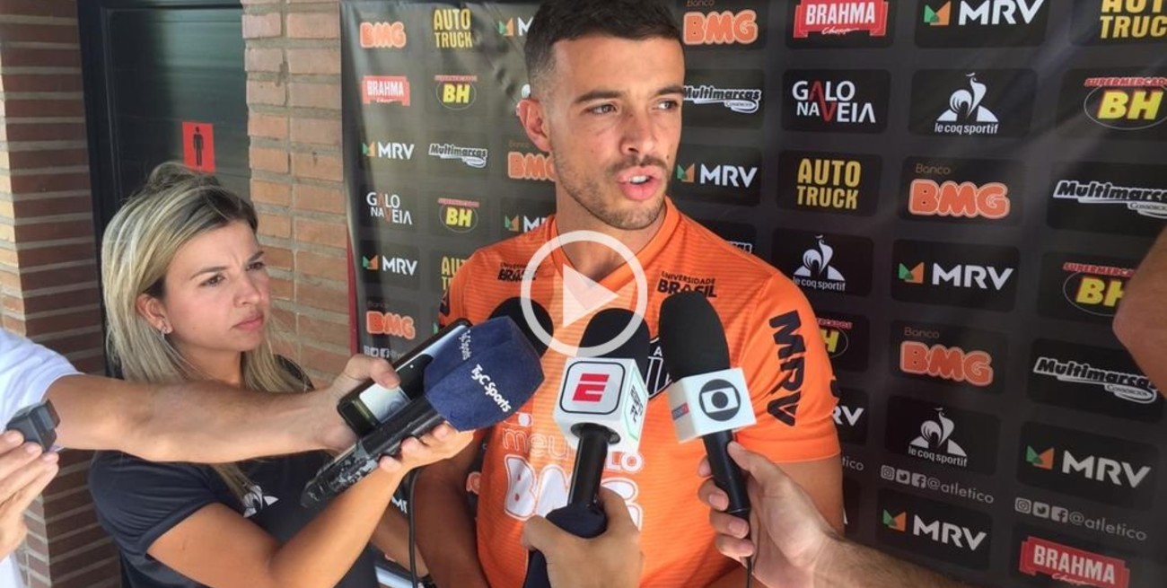 Atlético Mineiro se prepara en el predio de Newells