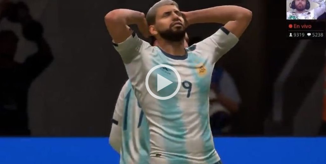 Video: Los mejores momentos del "Kun" Agüero en su versión gamer