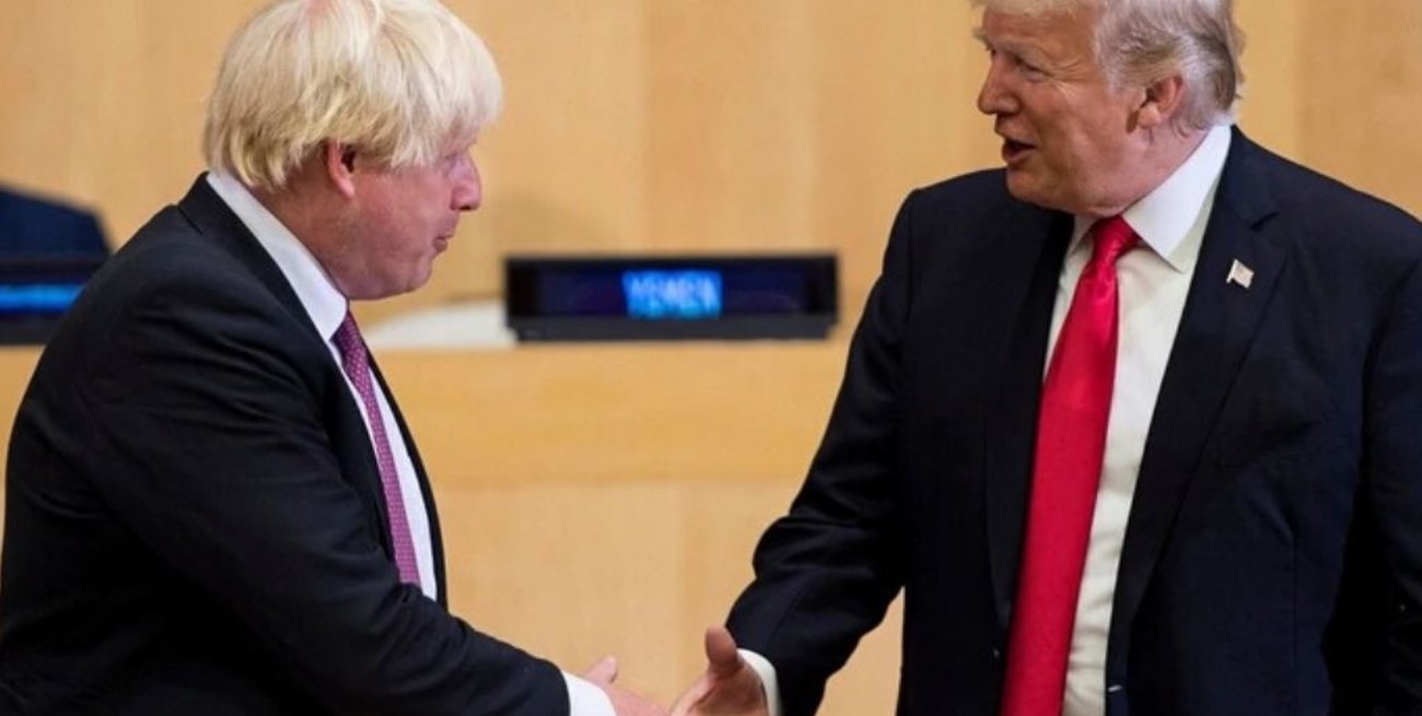 Trump y Johnson consideran necesaria una "respuestan internacional" a la pandemia de coronavirus 