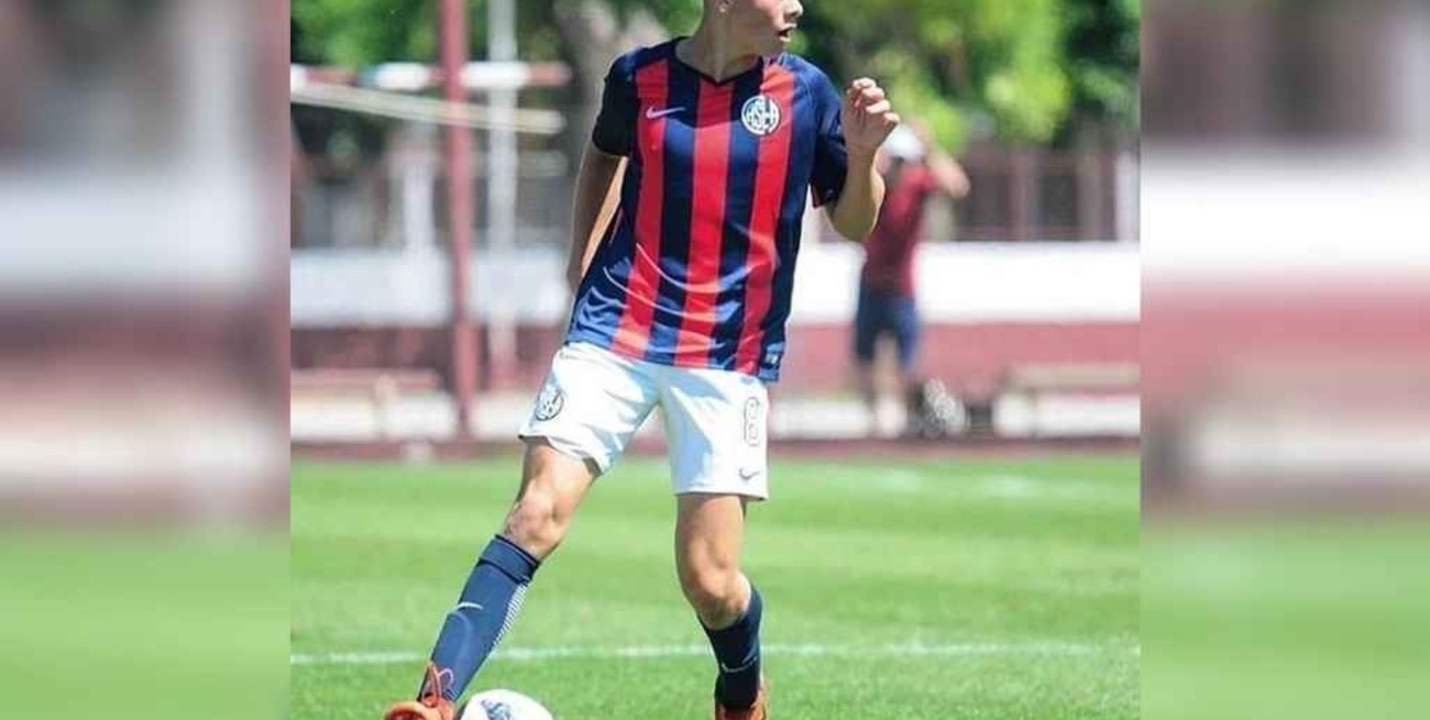 De San Carlos a Boedo:  Agustín Giay se abre camino en el fútbol de AFA 
