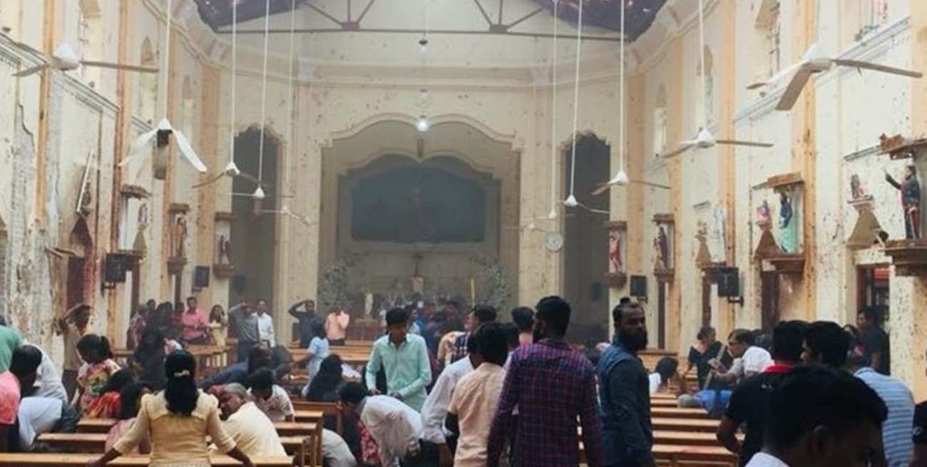 Sri Lanka: más de 200 muertos por explosiones en iglesias y hoteles