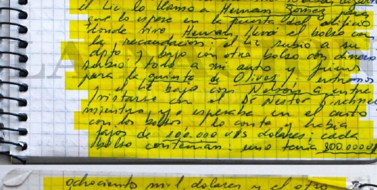 Causa de los cuadernos: definen la validez de las declaraciones de los arrepentidos