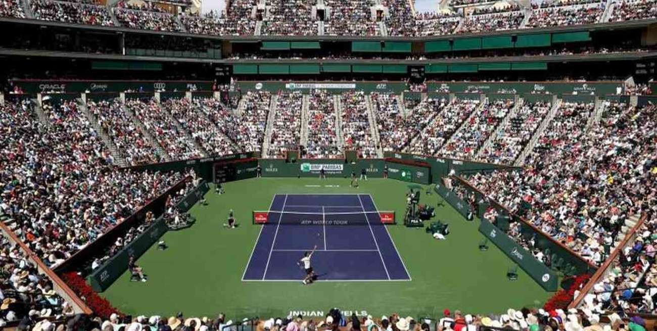  Por el coronavirus, suspendieron el Masters 1000 de Indian Wells  