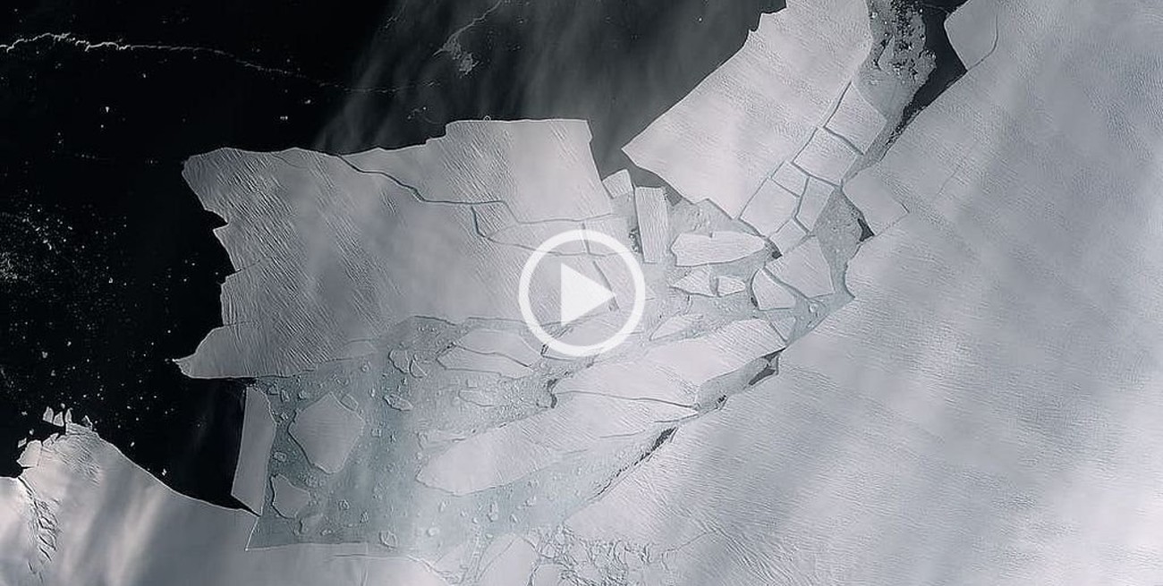 Un iceberg del tamaño de Buenos Aires se desprendió del Glaciar Pine Island