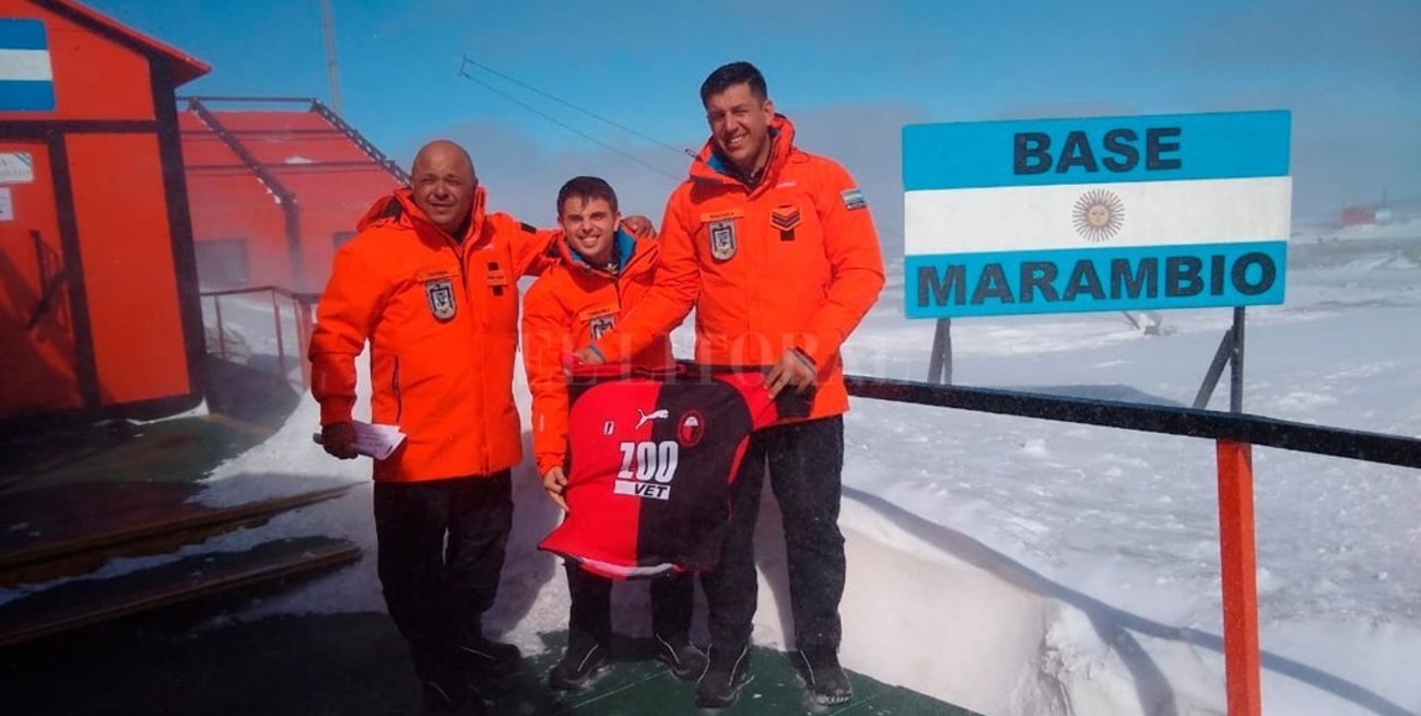 ¡Gritan "Dale Negro" en la Base Marambio! 