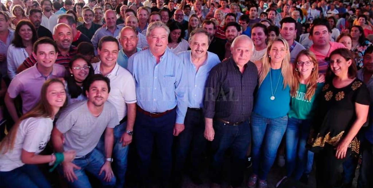 Lifschitz y Alfonsín en un almuerzo con 900 personas