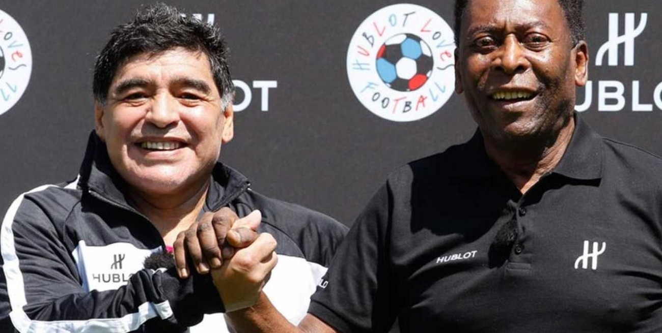 Pelé: "Maradona fue mucho mejor futbolista que Messi"