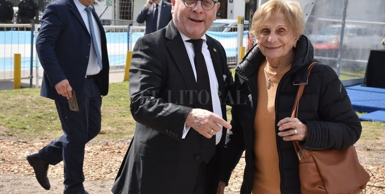 El canciller en familia