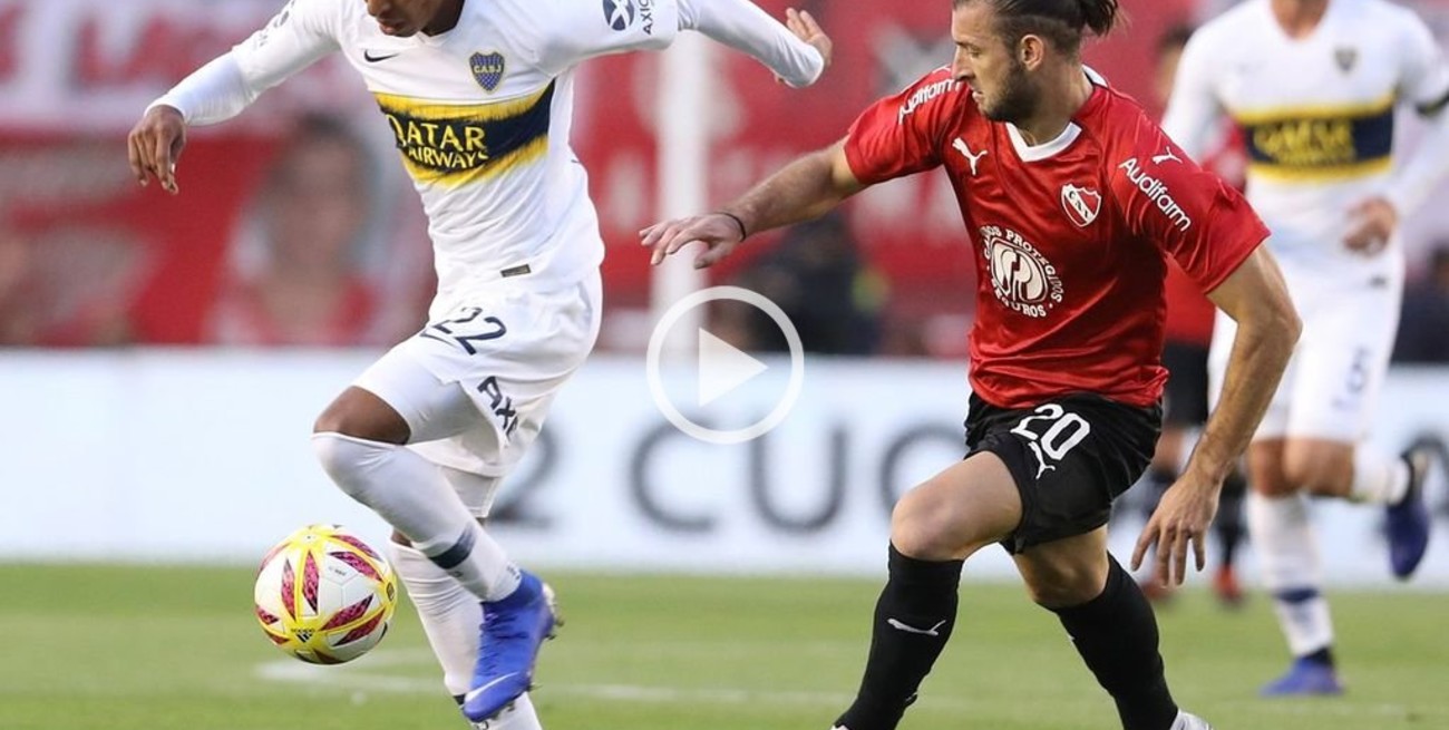 Boca derrotó a Independiente con un golazo de Cardona