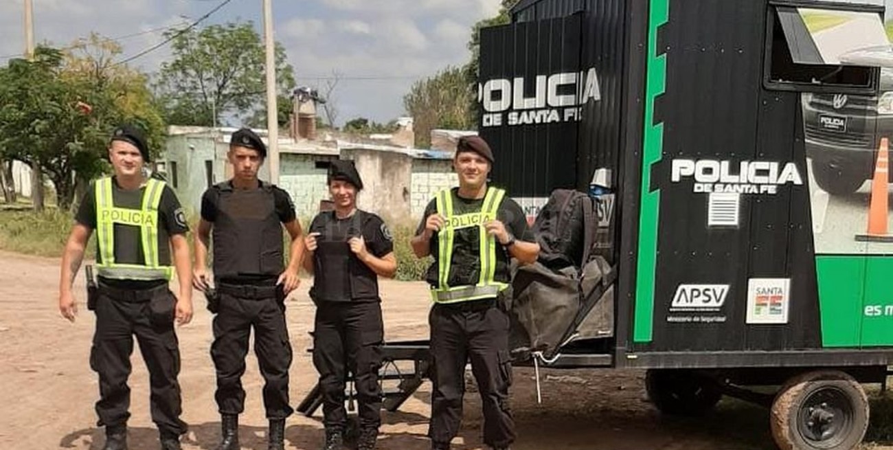 La Policía de Santa Fe realiza un operativo blindaje en Ceres