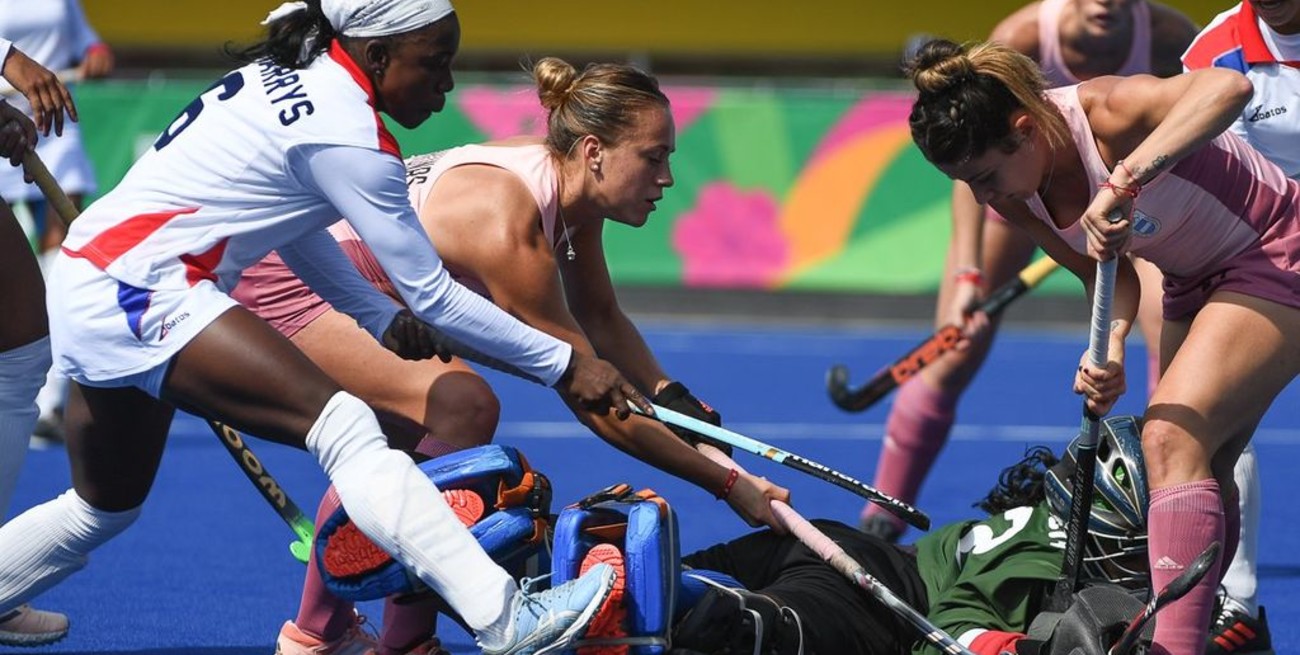 Las Leonas golearon a Cuba y avanzaron a cuartos de final