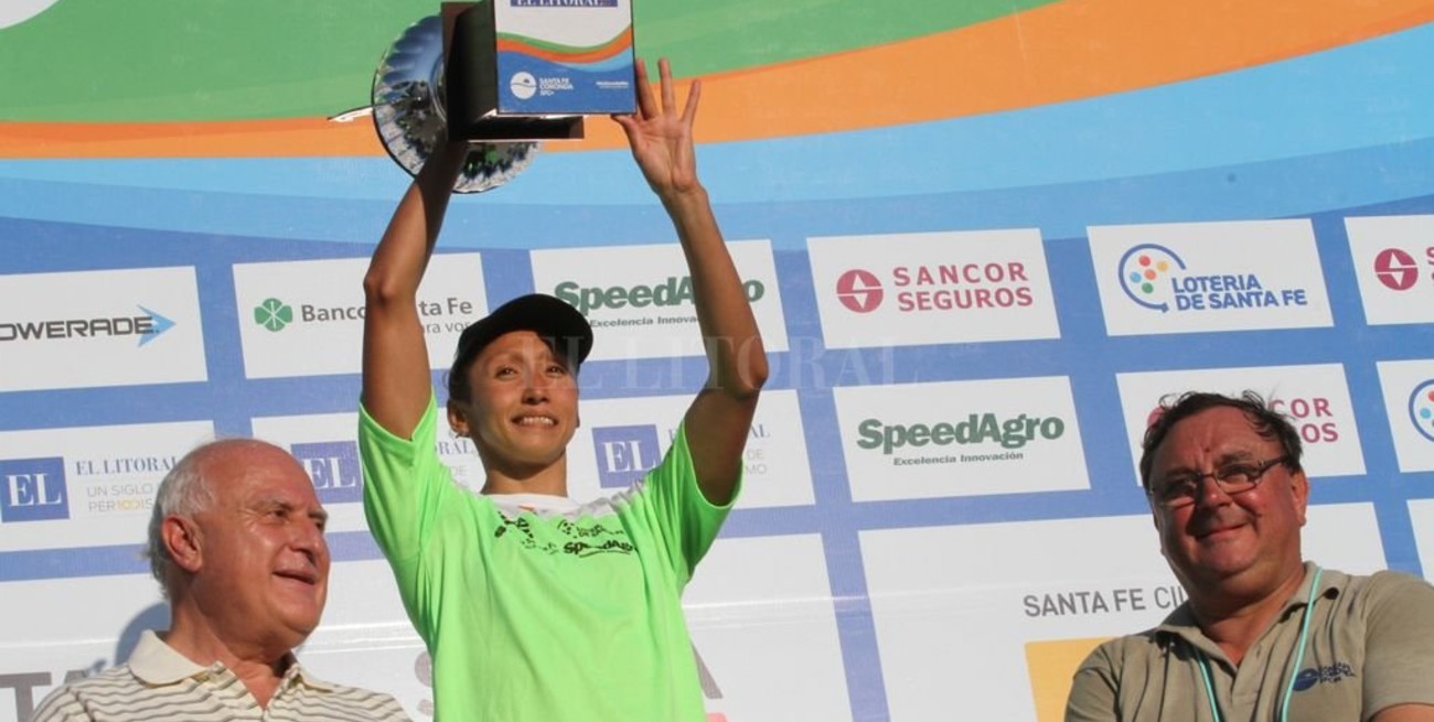 Tras la sanción de Bértola, Cecilia Biagioli es la primera mujer en ganar el maratón Santa Fe - Coronda