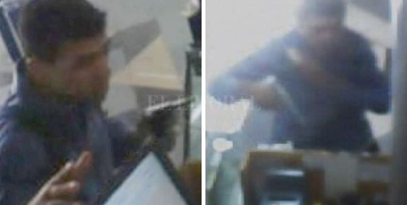 Videos: asaltó dos panaderías en apenas diez minutos