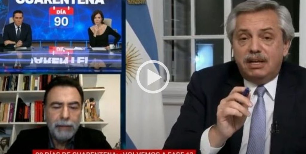 En vivo: el presidente Alberto Fernández mandó a Cristina Pérez a leer la Constitución