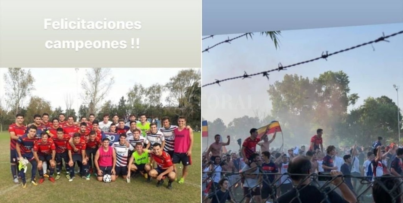 Conti y los hermanos Pittón felicitaron a Ateneo por el título de Liga Santafesina