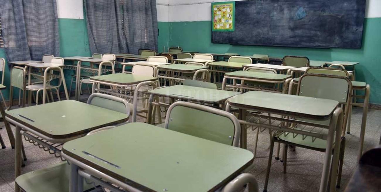 Aulas vacías: la provincia no evaluará el primer trimestre