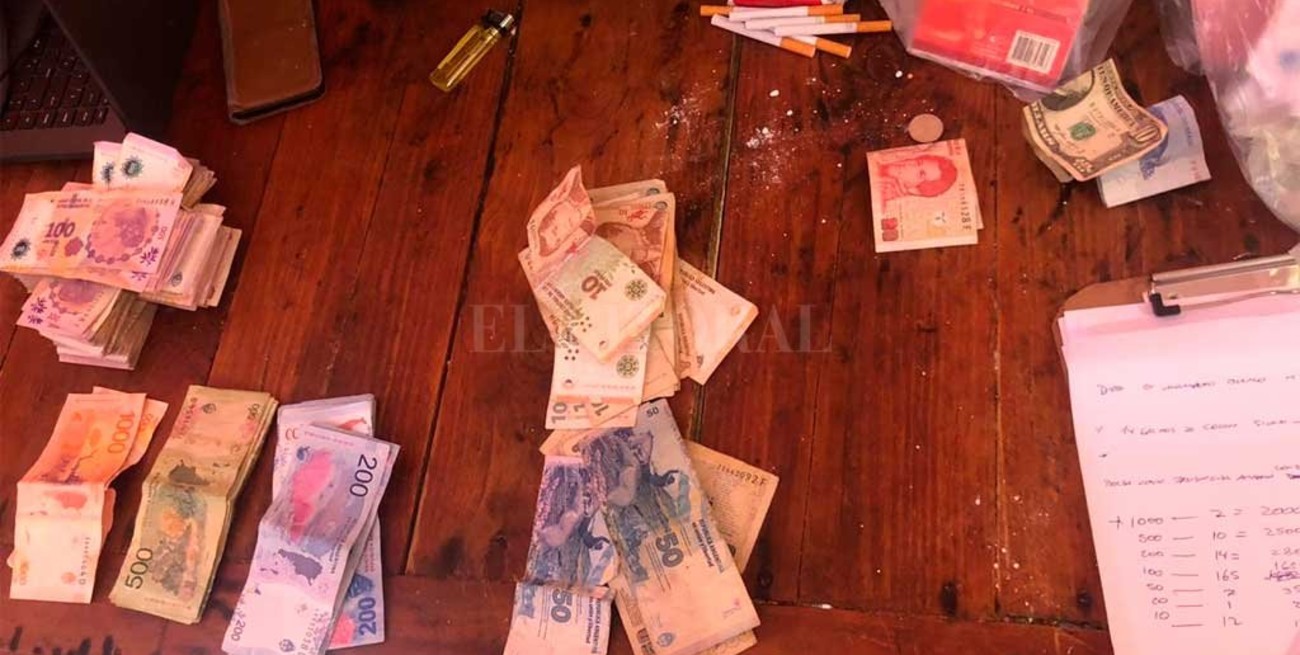 Medio kilo de cocaína