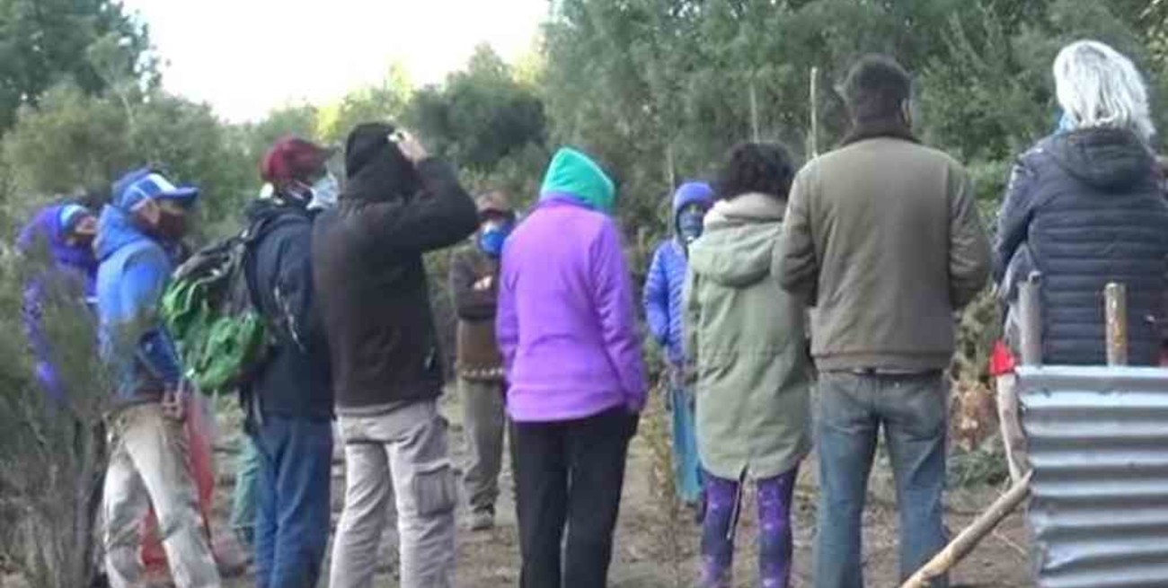 El Ejército desarmó un invernadero en una comunidad mapuche en Bariloche