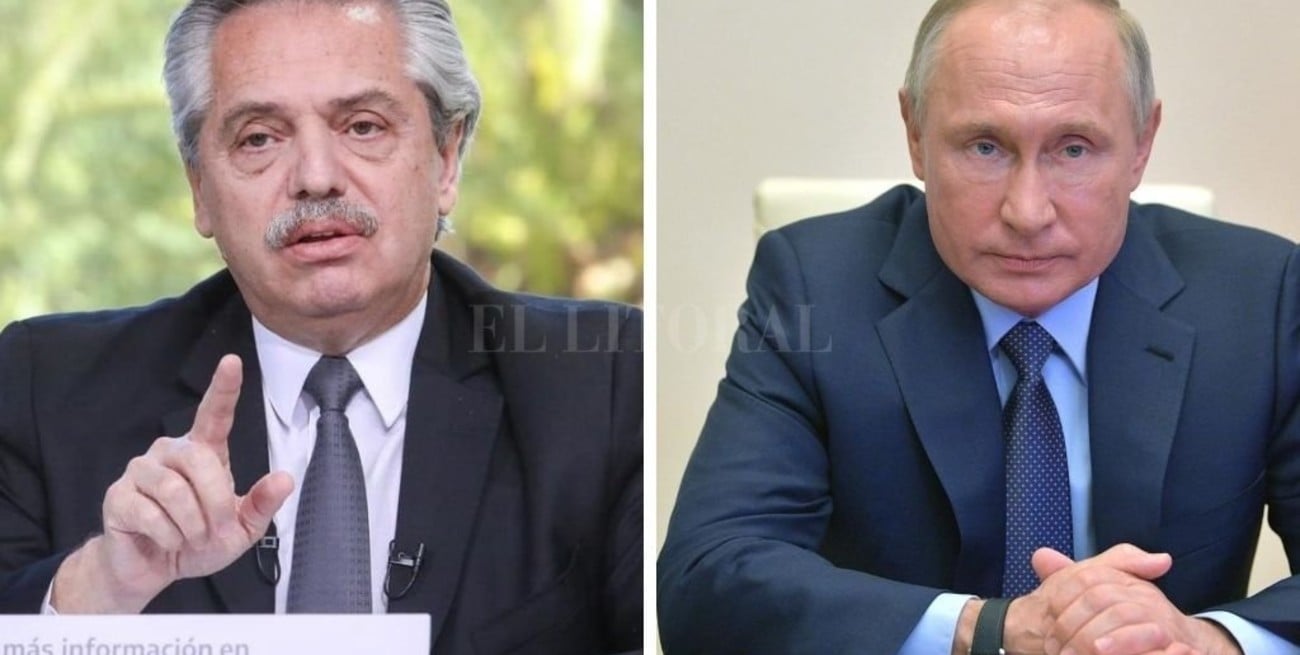 Alberto Fernández felicitó a Putin por el desarrollo de la vacuna contra el coronavirus