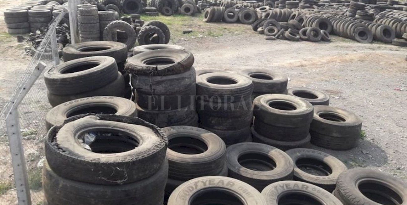 Los neumáticos de la región tienen un destino final no contaminante