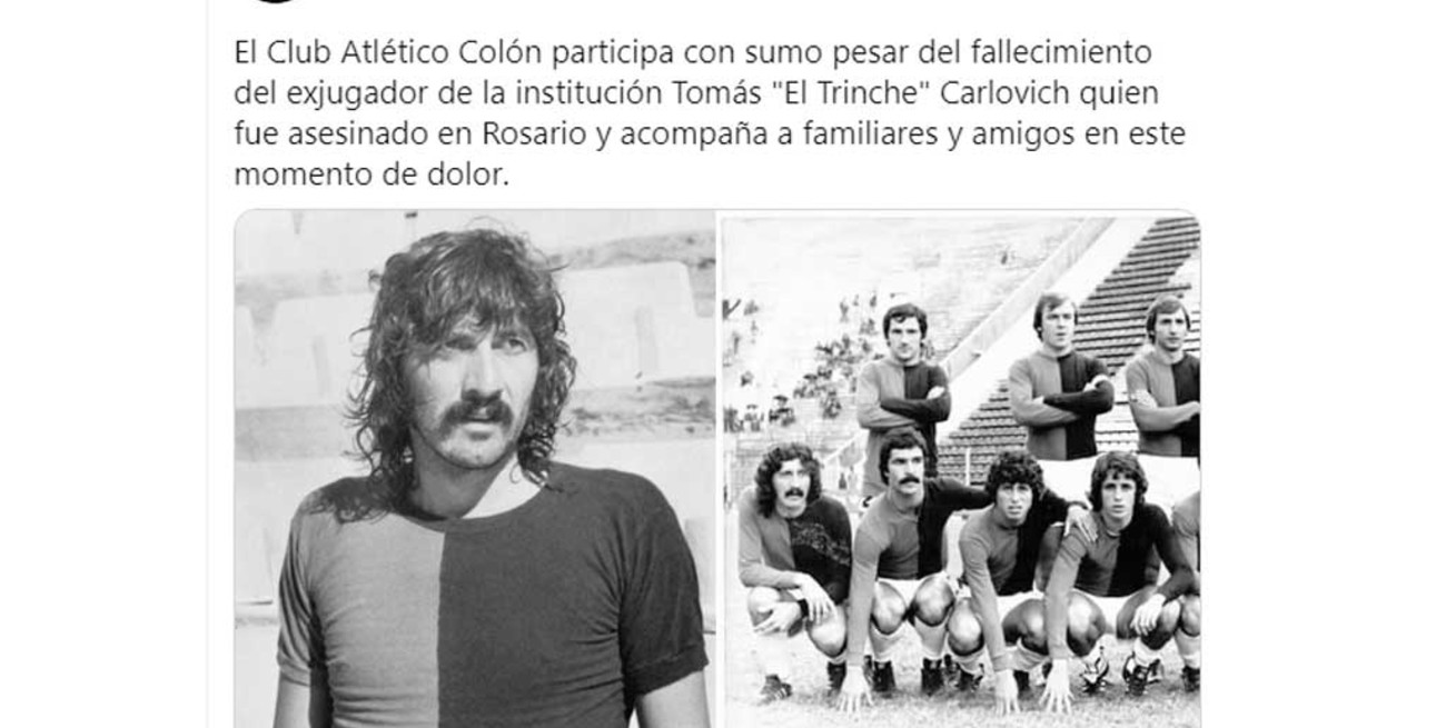 Clubes del fútbol argentino recuerdan a "Trinche" Carlovich