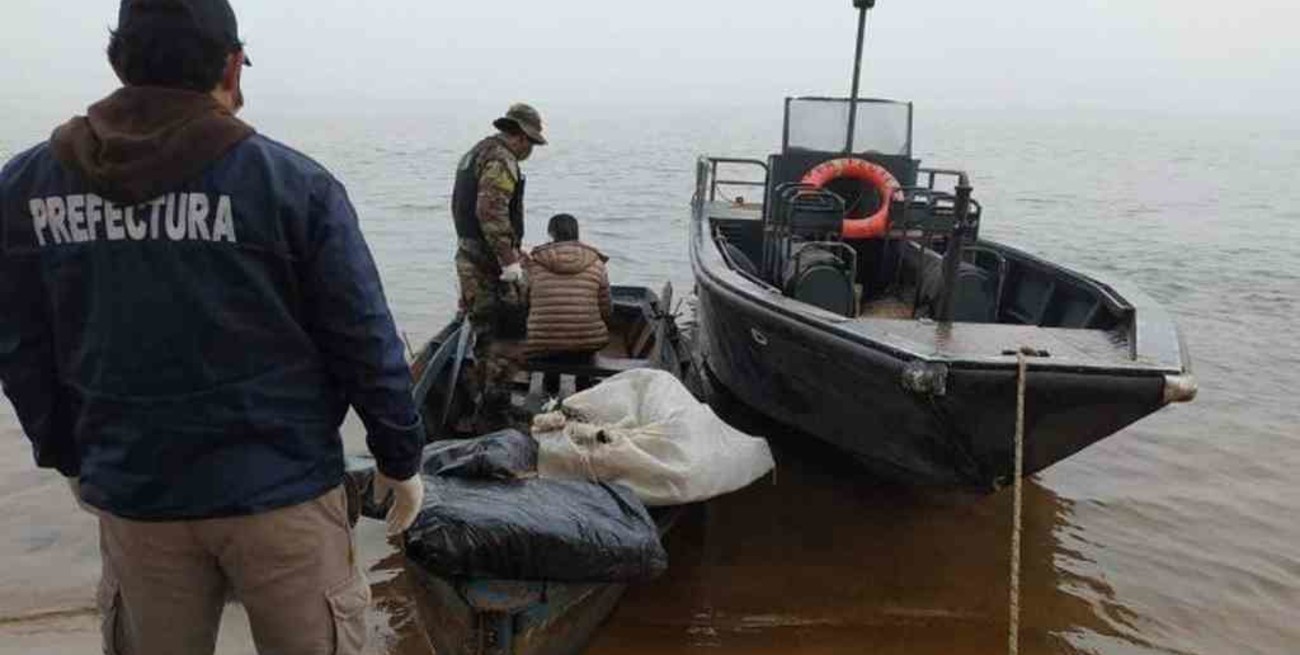 Secuestraron casi 200 kilos de marihuana prensada en operativos realizados en Corrientes y Misiones