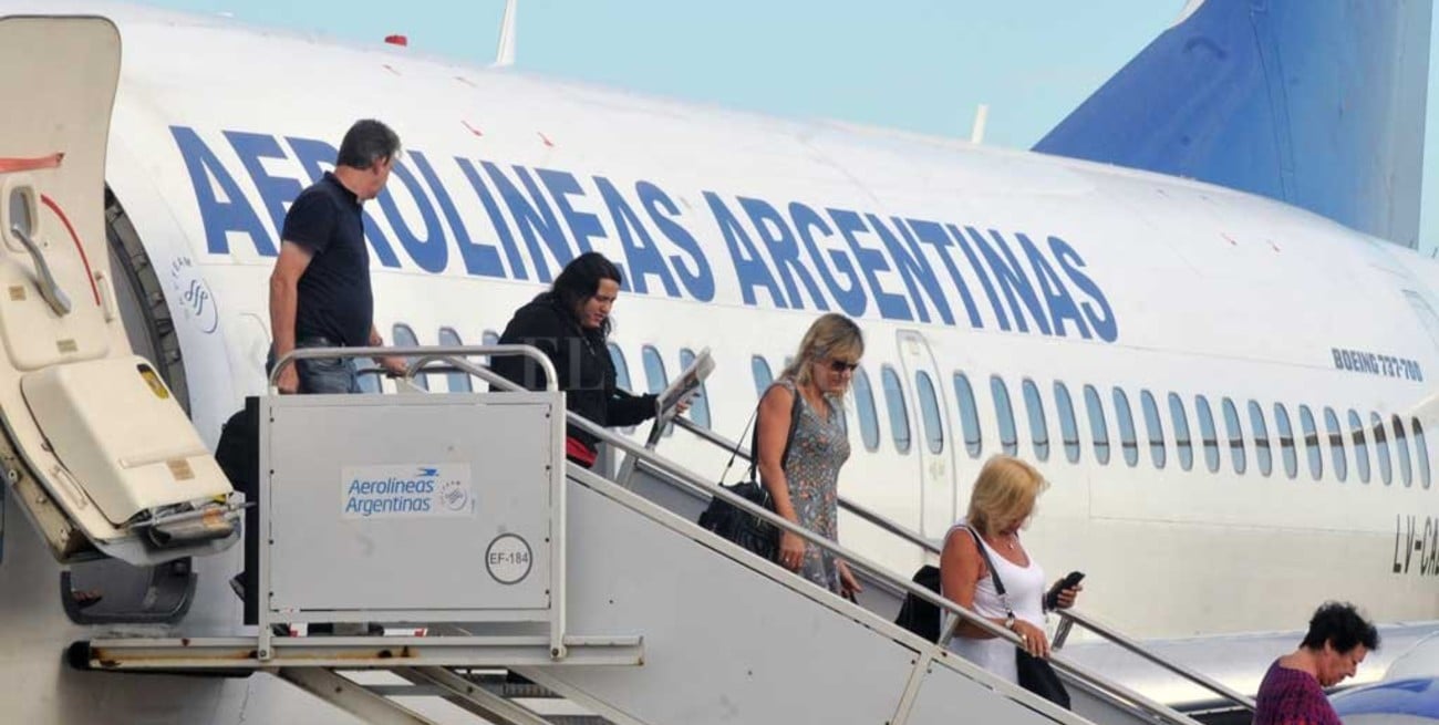Aerolíneas Argentinas transportó en junio un 17% más de pasajeros que en el mismo mes de 2018