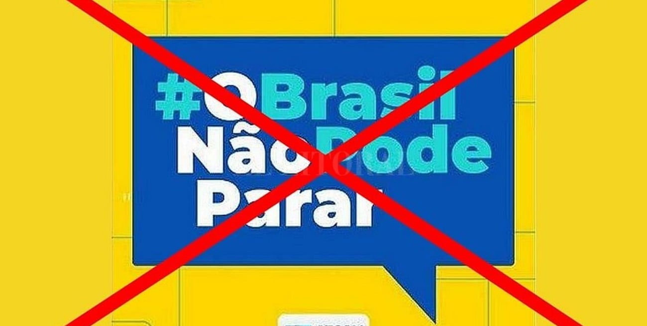 La justicia brasileña ordenó suspender la campaña de Bolsonaro contra el aislamiento