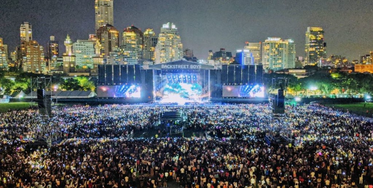 Backstreet Boys tocó en la Argentina, en un revival de los 90 para los fanáticos