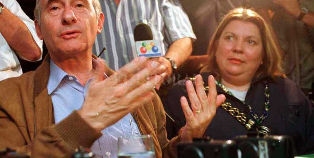 Carrió lamentó el fallecimiento de Fernando De La Rúa