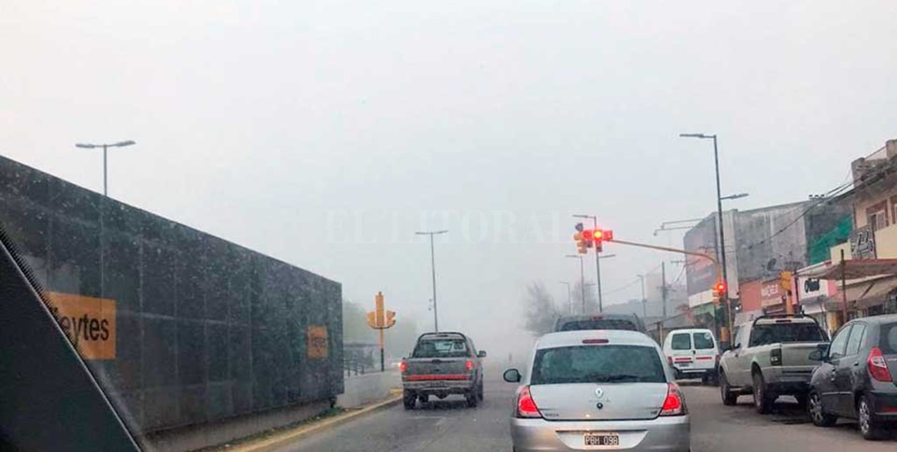 La neblina es protagonista de la mañana del viernes en la ciudad