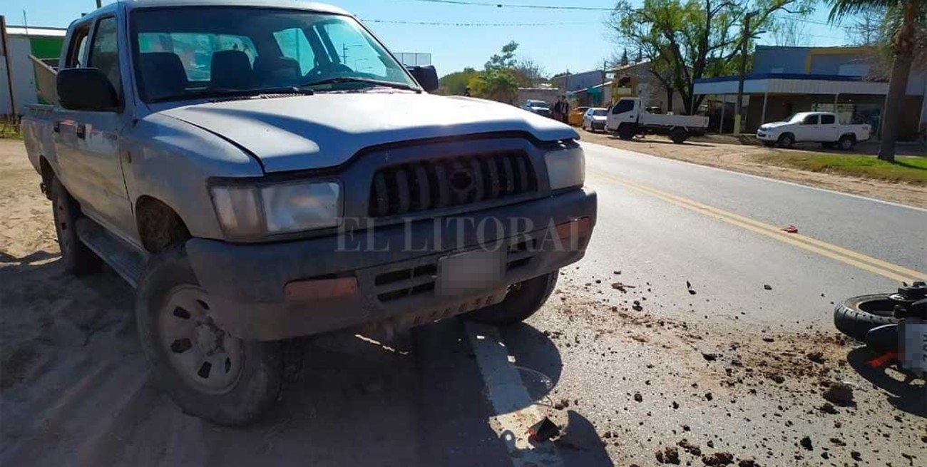 Siniestro fatal en la Ruta Provincial 1, a la altura de Helvecia