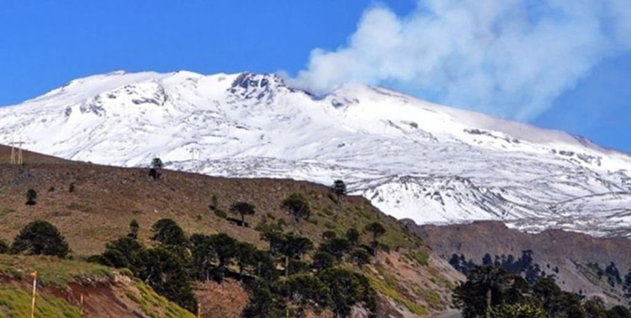 Detectaron aumento de la actividad en el Volcán Copahue