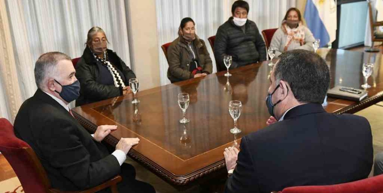 El vicegobernador de Tucumán recibió a la familia del trabajador rural asesinado tras un operativo policial