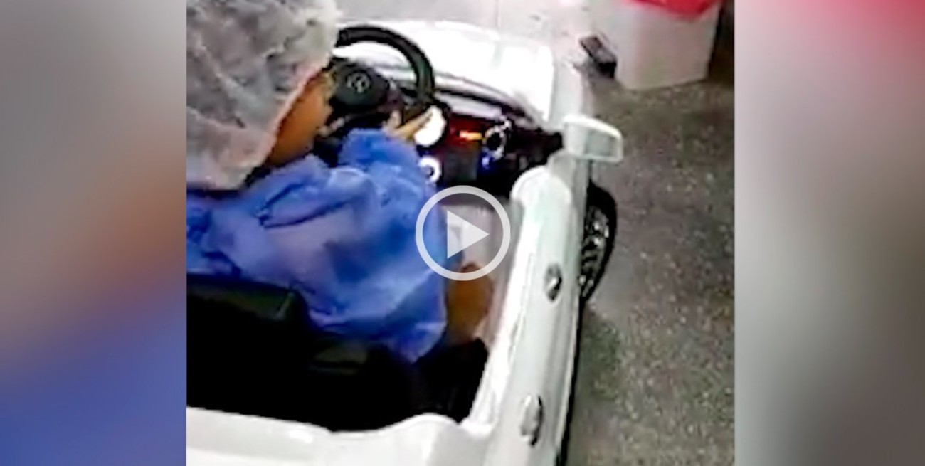 El Alassia incorporó un auto eléctrico para reducir el estrés pre-operatorio 