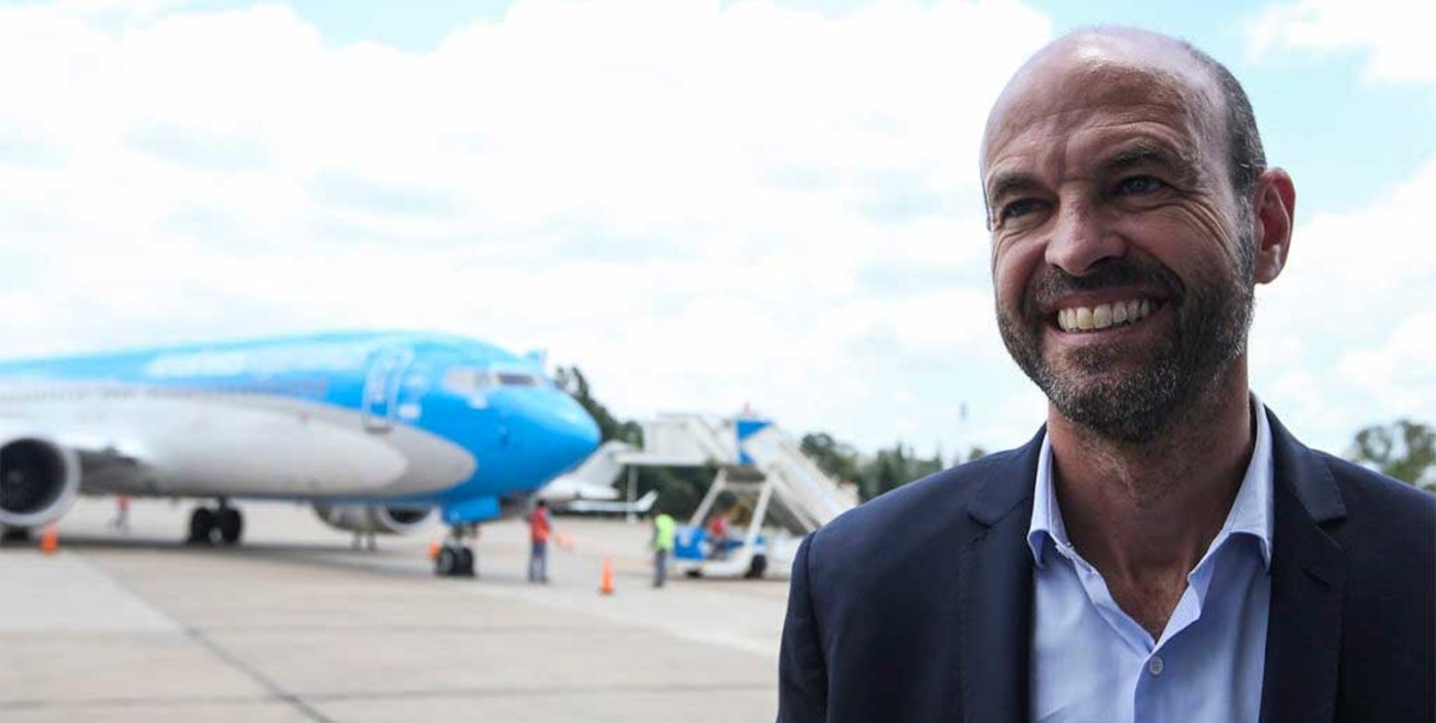 Dietrich: "hay cero posibilidades de privatizar Aerolíneas Argentinas"