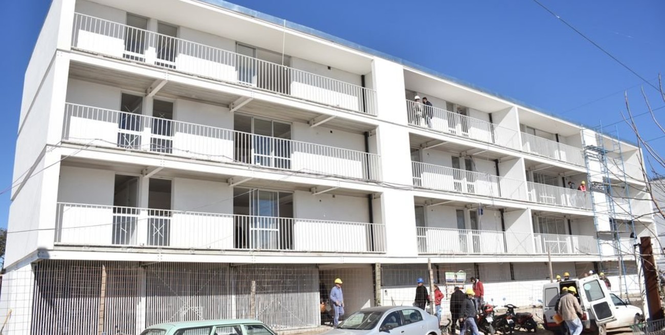 Las viviendas de B° Barranquitas tienen un avance del 90 por ciento 