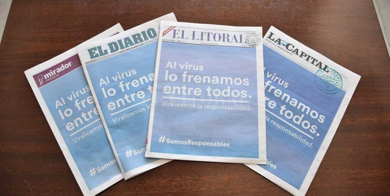 Medios gráficos y digitales de Argentina en campaña global por periodismo "responsable"
