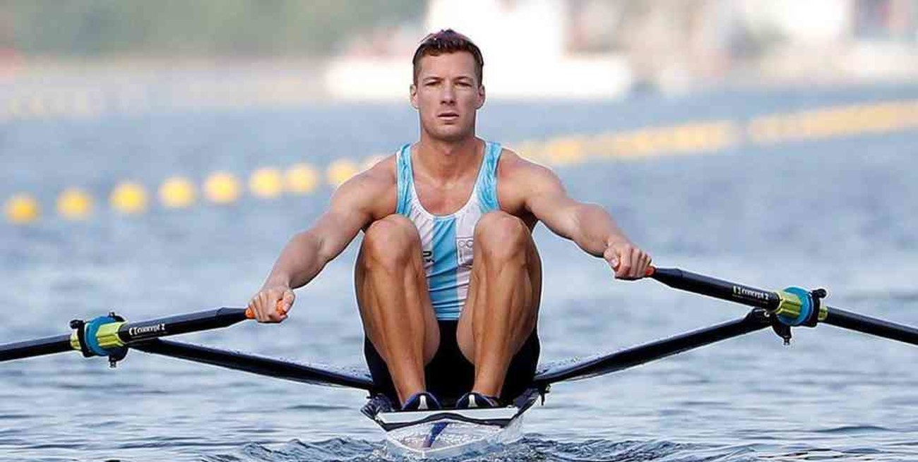 El remero Brian Rosso donará su beca a la lucha contra el coronavirus