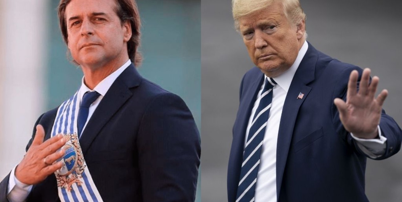 Lacalle Pou tuvo su primera conversación con Donald Trump