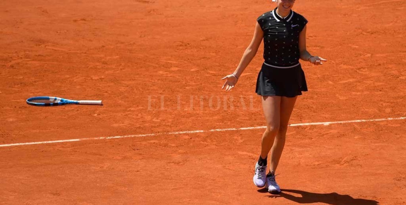 Con 17 años es semifinalista en Roland Garros