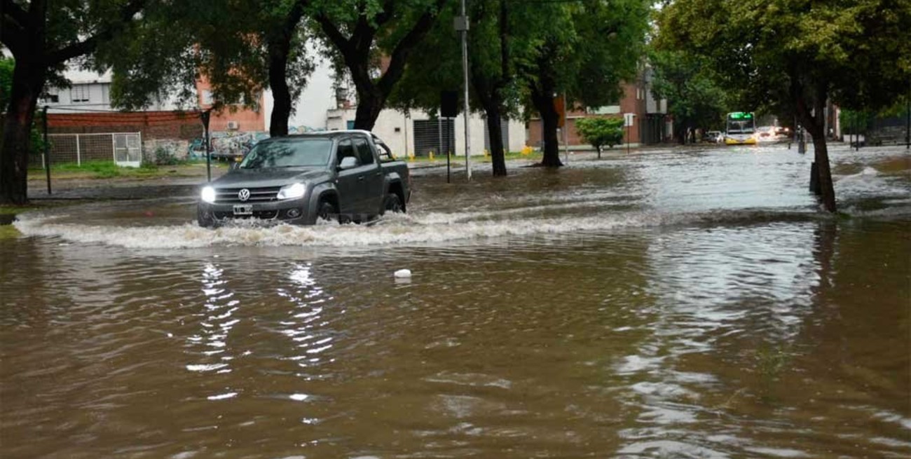 Las fotos de la fuerte tormenta en Santa Fe