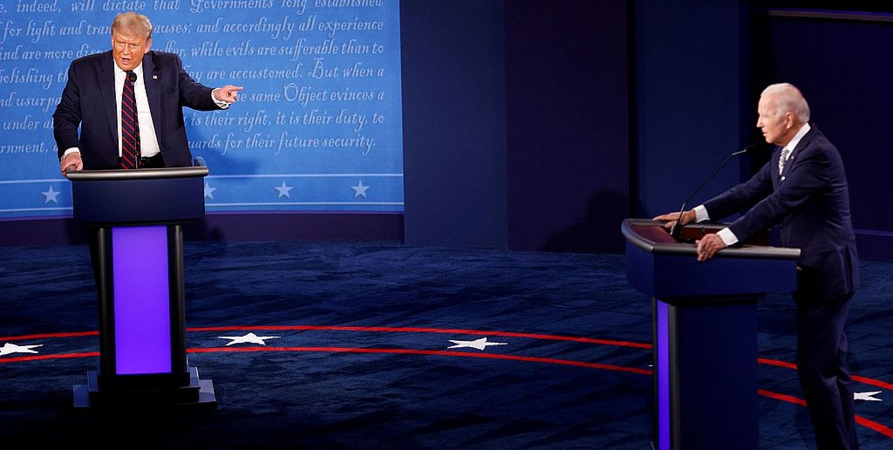 Trump y Biden se enfrentan en el último debate a 12 días de las elecciones en Estados Unidos