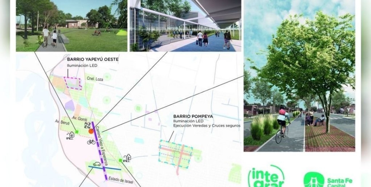 Jatón gestiona fondos de Nación para 10 obras clave de la ciudad