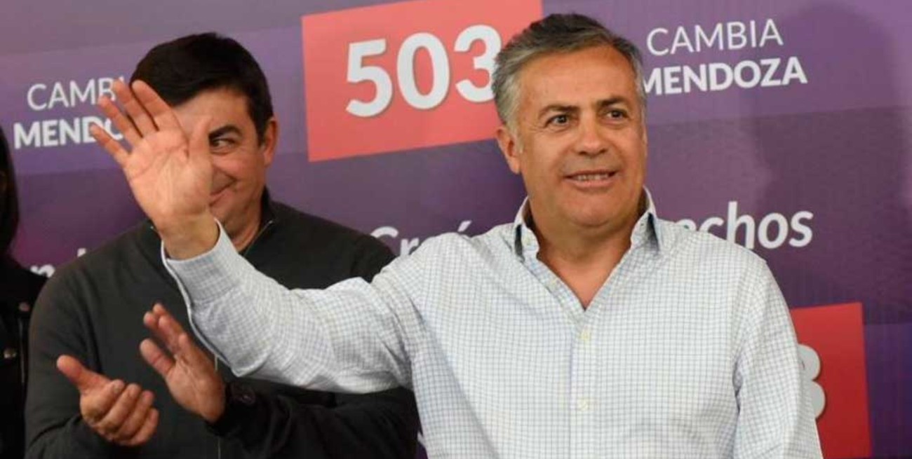 El gobernador Cornejo dijo que el Frente de Todos se impuso en Mendoza