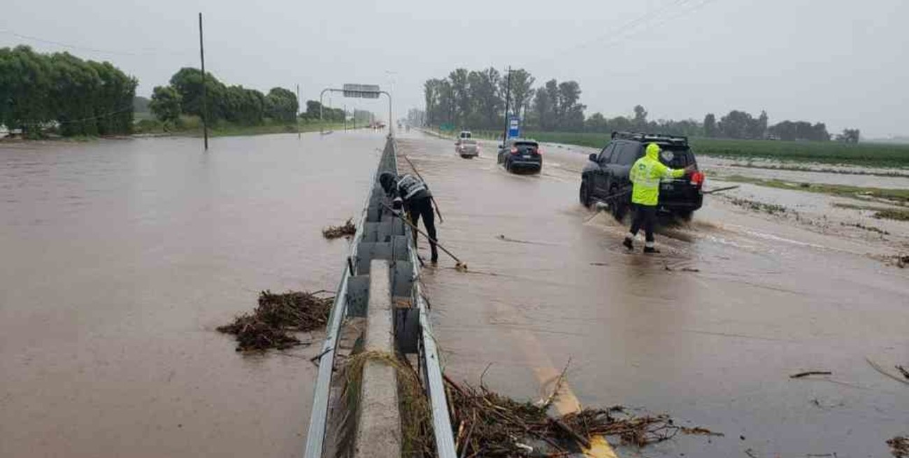 Más de un centenar de evacuados por el temporal de lluvia en Córdoba