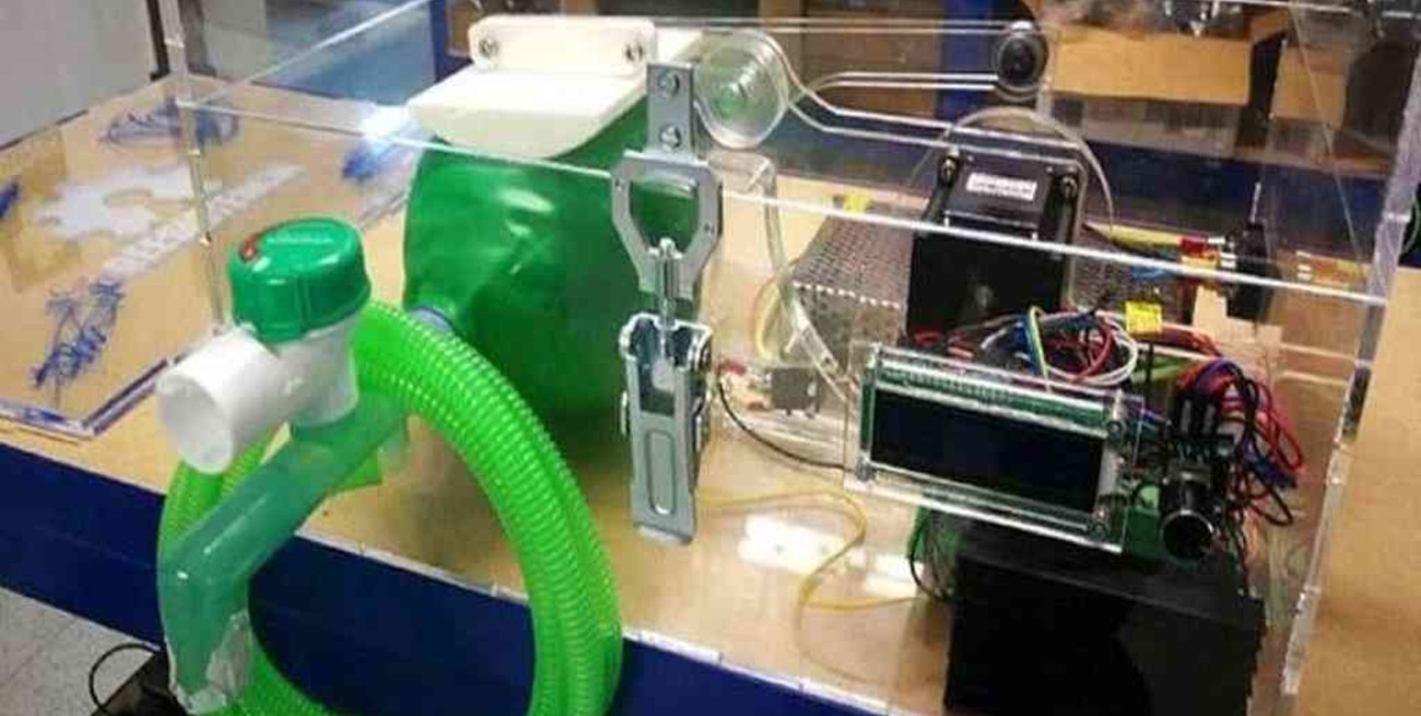 Técnicos de todo el país responden a la pandemia diseñando respiradores