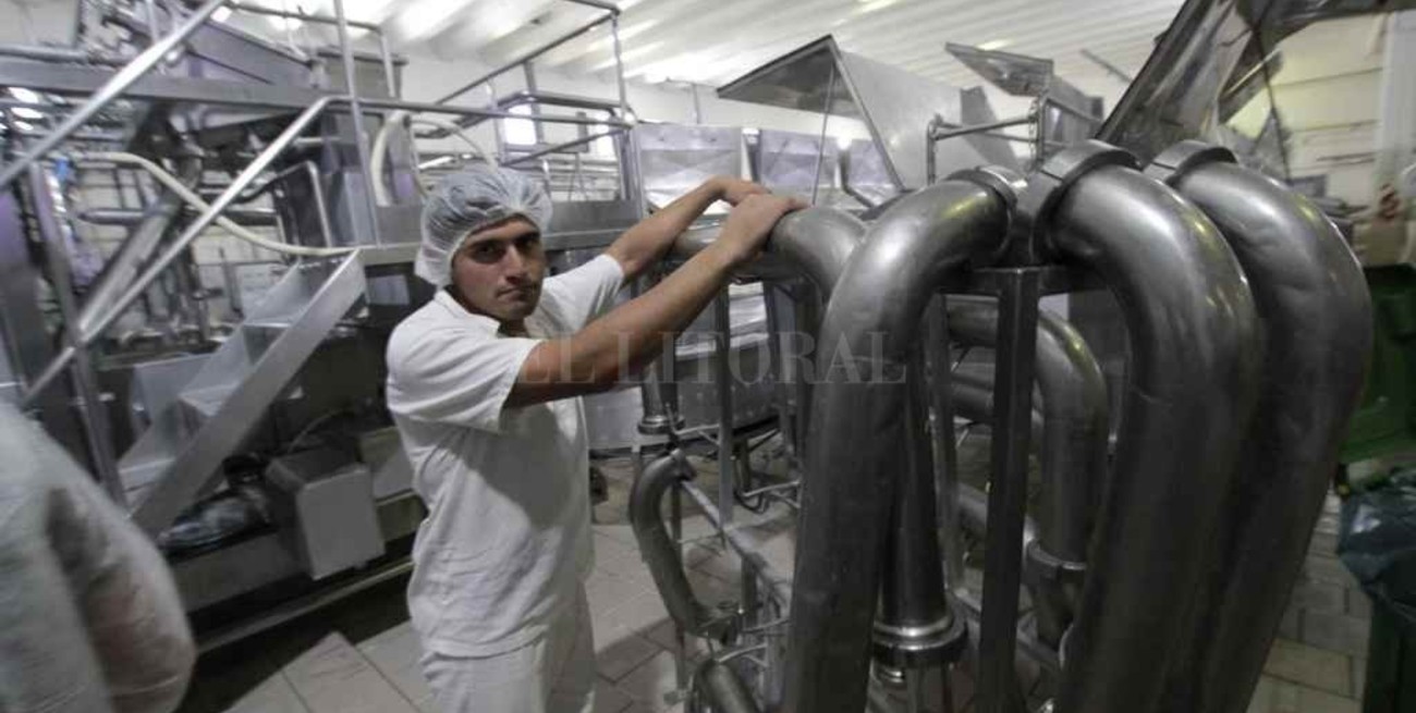 La industria rebotó 1,7% mensual
